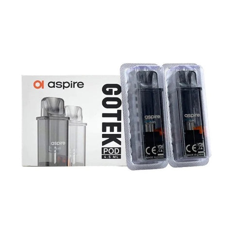 Aspire - GoTek X - 0.8ohm Mesh - 8 Pods (4 Packs) 4.5ml