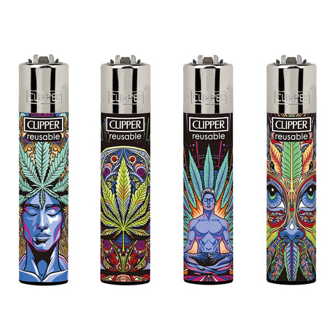 Clipper Lighters - Weed Trip