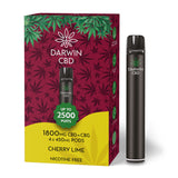 Darwin CBD - Pre Filled Pod Vape Kit - 1800mg CBD / CBG (4 x 450mg Pods)