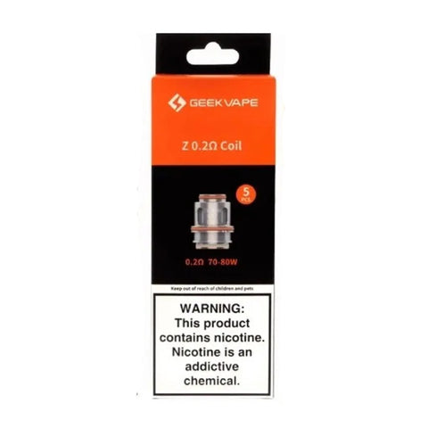 Geek Vape - Mesh Coils - Z Coil 0.2 Ohm - Pack of 5