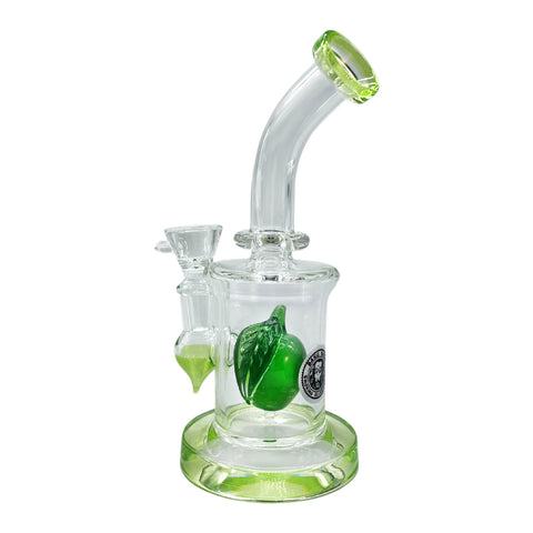 Apple - 17cm Glass Mini Percolator Bong