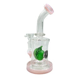 Apple - 17cm Glass Mini Percolator Bong
