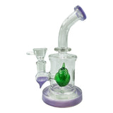 Apple - 17cm Glass Mini Percolator Bong