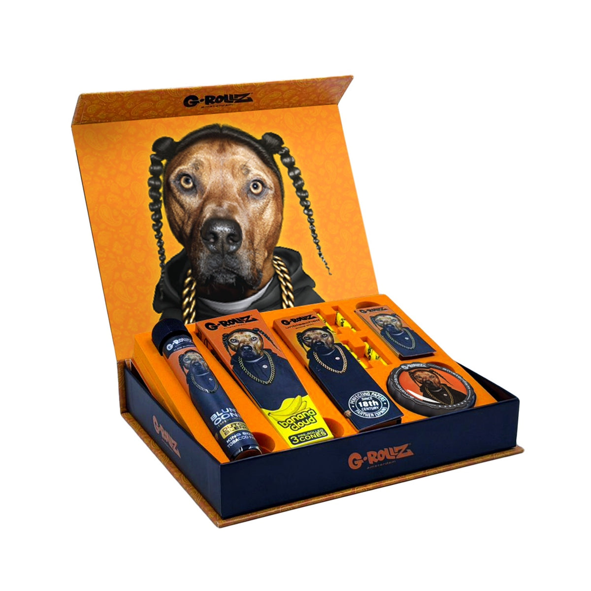G-Rollz Rap Dog - Small Gift Set – The JuicyJoint G-Rollz Rap Dog - Small Gift Set – The JuicyJoint