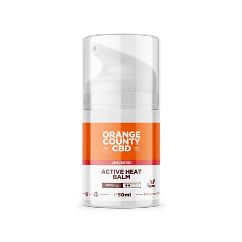 Orange County CBD - CBD Active Heat Balm - 50ml