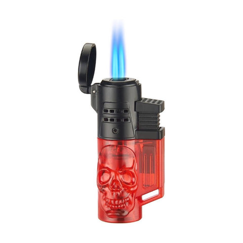 Champ High - 3D Skull - Twin Turbo Jet Lighter