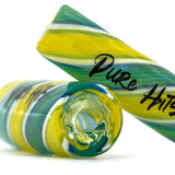 Pure Hits Tip - Glass Filter Tip - Lemon Green