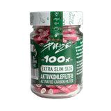 Purize - Xtra Slim 6mm Jar of 100 - Activated Charcoal Filters - Various Colours