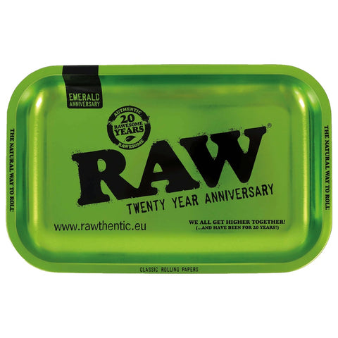 RAW - Emerald Green 20th Anniversary - Medium Rolling Tray