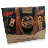 Raw Black - Large Tote Bag