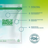 Smelly Proof Bags - Stand Up Pouch Version