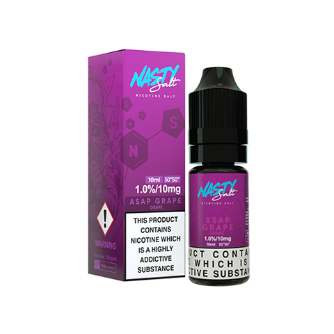 CLEARANCE !! Nasty Salts - Nicotine Salt E-Liquid 20mg 10ml