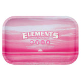 Elements Pink - Metal Grinder and Rolling Tray - Gift Set
