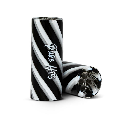 Pure Hits Tip - Glass Filter Tip -  Black & White