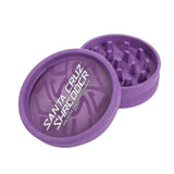 Lime Green - Santa Cruz Shredder - "ORIGINAL STYLE" 2 Piece Hemp Plastic Grinder