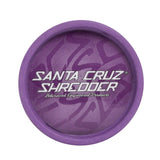 Lime Green - Santa Cruz Shredder - "ORIGINAL STYLE" 2 Piece Hemp Plastic Grinder
