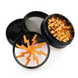50mm Magnetic Lightning 4 Part Grinder ( MPG50LG ) - The JuicyJoint