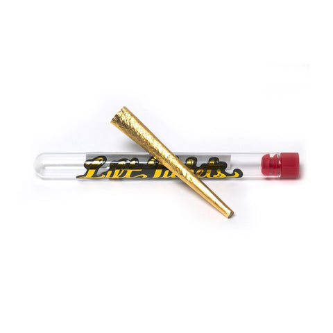 Lift Tickets 710 x Shine -  Terpene Infused Gold Rolling Paper Cone - The JuicyJoint