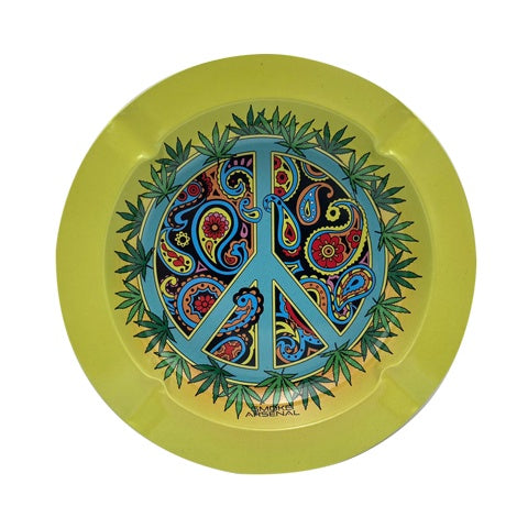 Smoke Arsenal - Inner Peace - Metal Ashtray