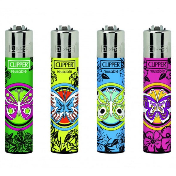 Clipper Lighters Butterflies 2 The JuicyJoint