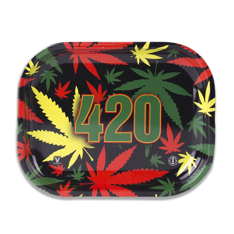 V Syndicate - 420 Rolling Tray - Leaves