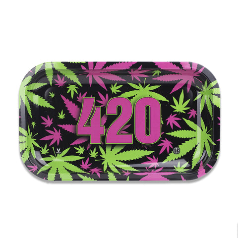 V Syndicate - 420 Rolling Tray - Leaves