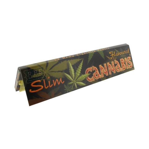 Cannabis Flavour Kingsize Slim Papers - The JuicyJoint