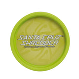 Lime Green - Santa Cruz Shredder - "ORIGINAL STYLE" 2 Piece Hemp Plastic Grinder