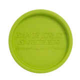 Lime Green - Santa Cruz Shredder - "ORIGINAL STYLE" 2 Piece Hemp Plastic Grinder