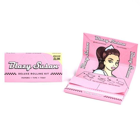 Blazy Susan - King Size Slim Pink - Deluxe Rolling Kit