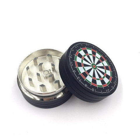 2 Part Metal Grinder - Dart Board - 40mm