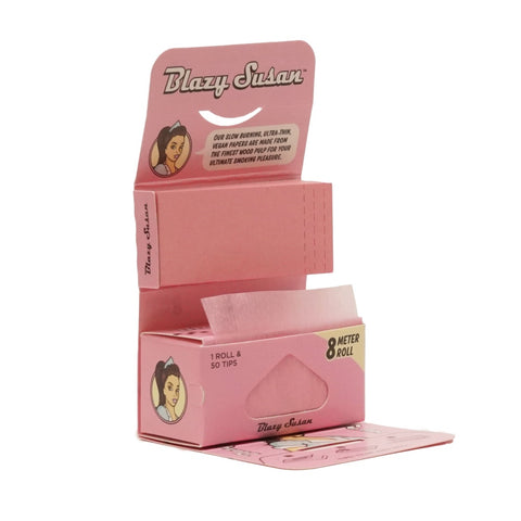 Blazy Susan - High Roller Kit - Pink Papers on a 8m Roll with Tips