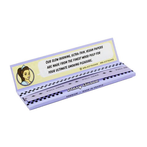 Blazy Susan - King Size Slim - Purple Rolling Papers