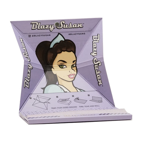 Blazy Susan - King Size Slim Purple - Deluxe Rolling Kit