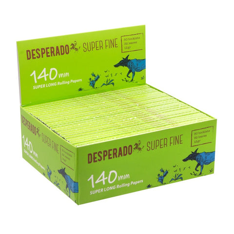 Cartel Desperado - Super Long Fine Rolling Papers - Box of 50
