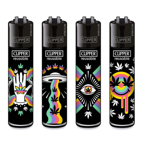 Clipper Lighter - 420 Rainbow