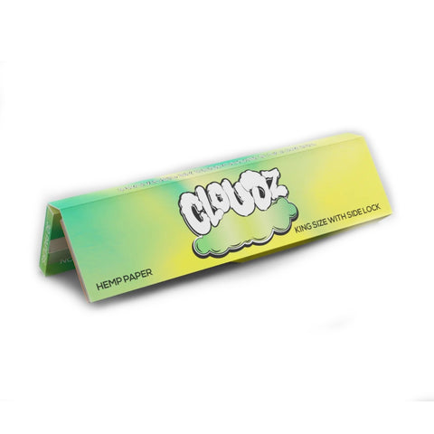 Cloudz - Hemp - King Size Rolling Papers + Tips