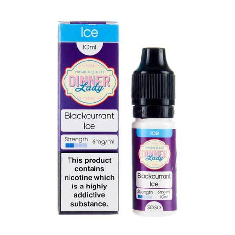 Dinner Lady 50:50 - Menthol  & Ice - 10ml E-Liquid Range