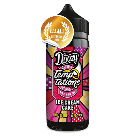 Doozy Vape Co - Temptations - 100ml Shortfills 0mg