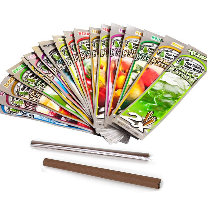 tobacco blunt wraps Double Platinum - TPD Compliant tobacco blunt wraps Double Platinum - TPD Compliant