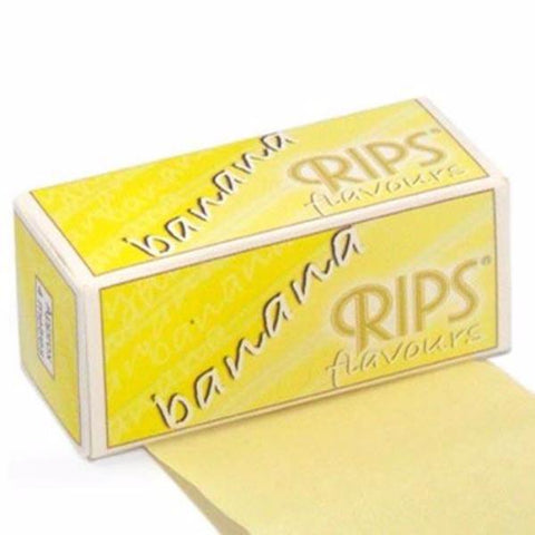 Rips Flavours - Banana - Rolling Paper Rolls