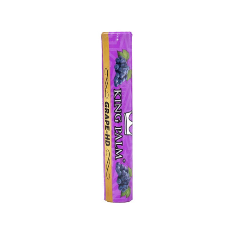 King Palm - Grape HD - Terpene Infused Hand Rolled Palm Leaf Blunts - Single Roll