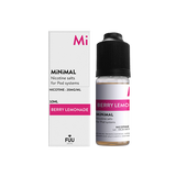 SALE!!! MiNiMAL - Nicotine Salts 20mg E-Liquid 10ml