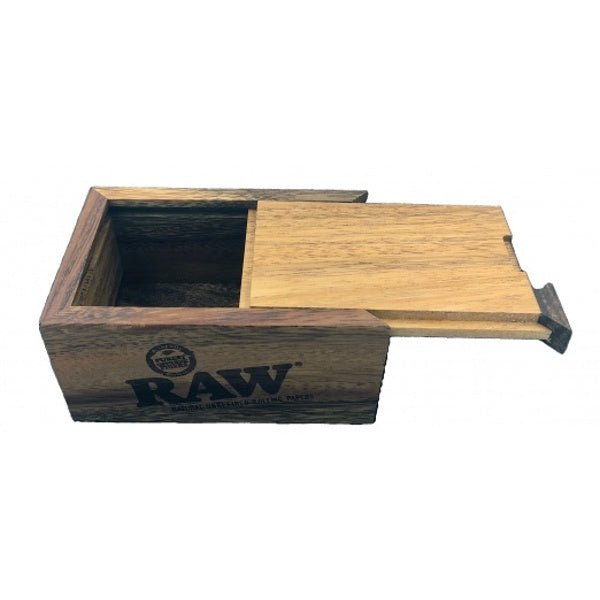 RAW Slide Box Acacia wood Small The JuicyJoint