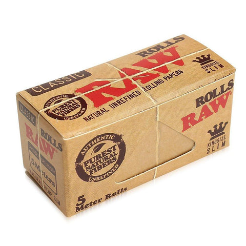 Raw - Classic Rolls - 5 Metre Kingsize Slim