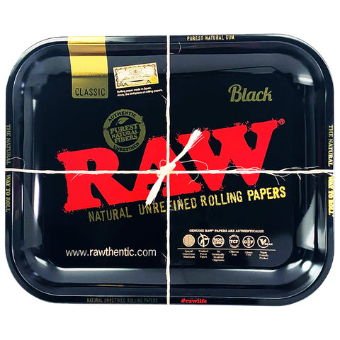 Raw Black - Metal Rolling Tray