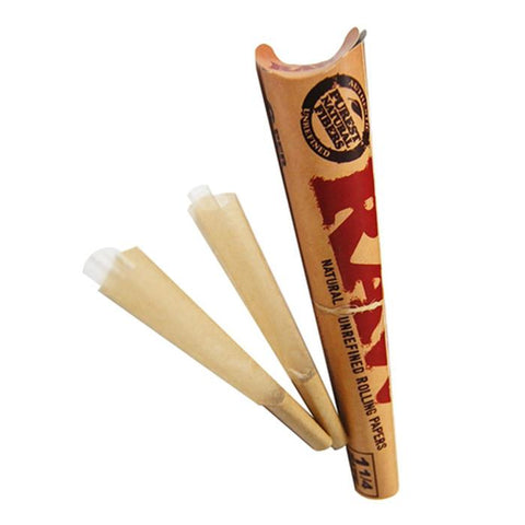RAW - Cones Classic 6pk  - 1.25 Regular Size (1 1/4)