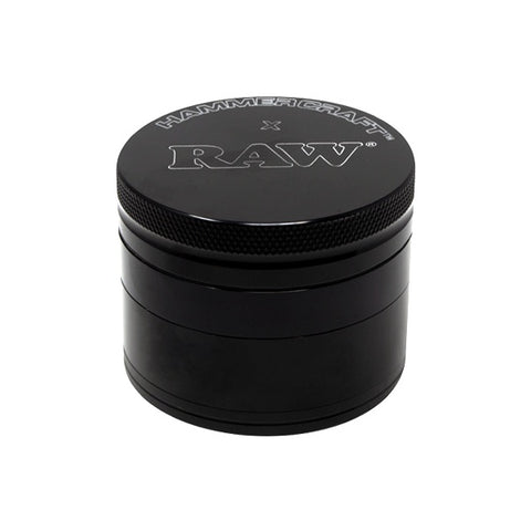RAW x Hammercraft - 61mm 4 part Grinder - Black