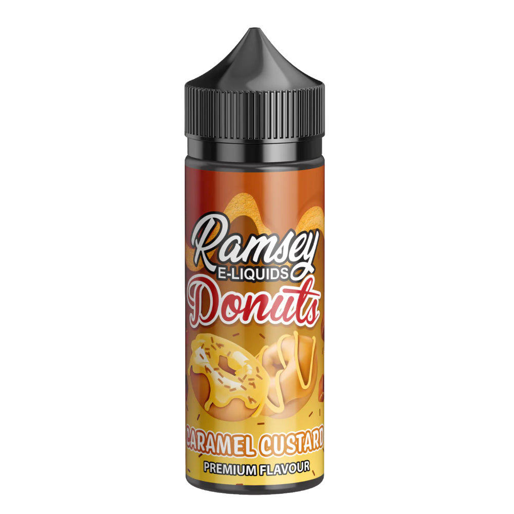 Ramsey Donuts - 100ml shortfill - 0mg E-Liquid  The JuicyJoint