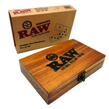 Raw - Double Six Dominoes - Set of 28  in Wooden Display Box